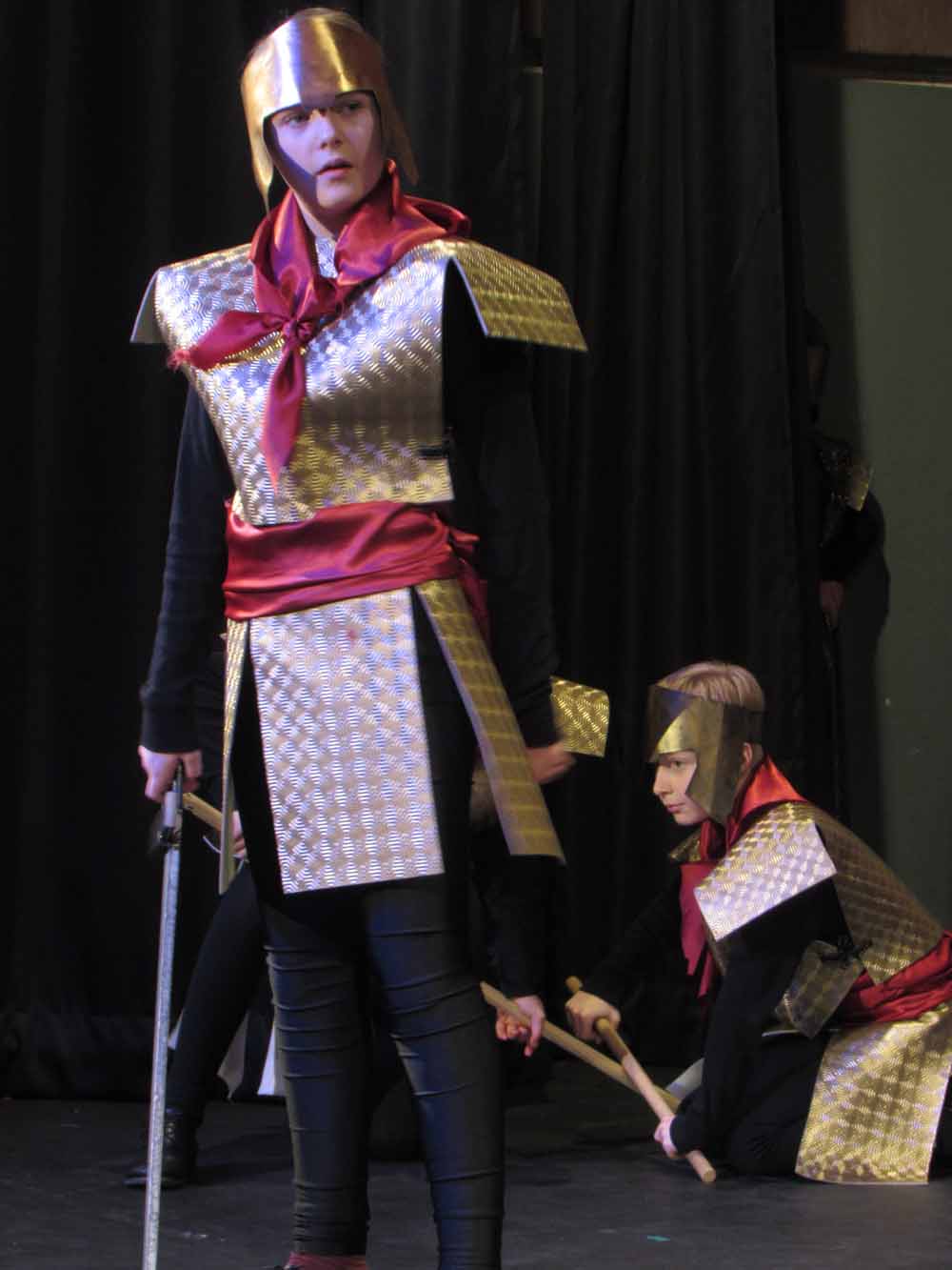 Year 6 Production of 'Mulan', March 2016
